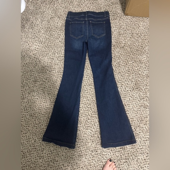 SPANX Blue Flare Jeans small petite - Picture 3 of 4